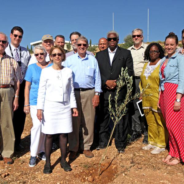 وفد من كنيسة المسيح المتحدة
