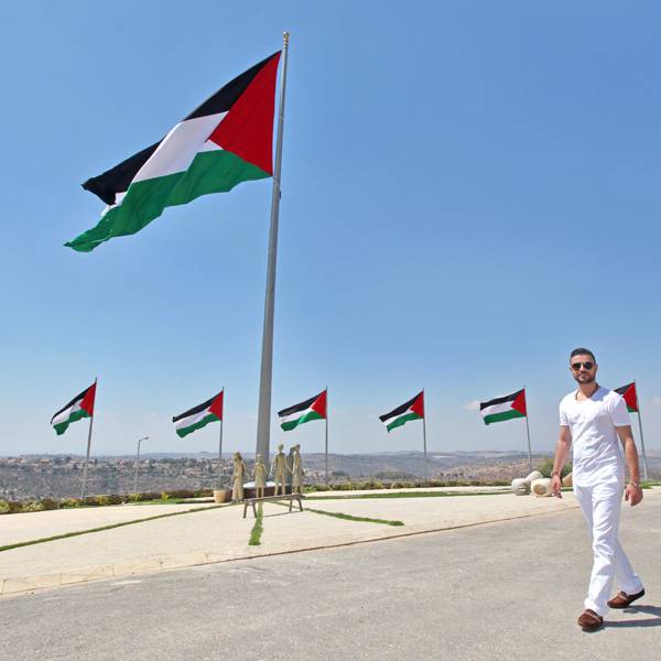 عمار حسن، فنان فلسطيني
