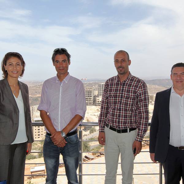 ماريو كويلو، مدير وحدة الاعمال وبسمة كرايم، مدير المبيعات الدولية و تطوير الاعمال ، الاتصالات البرتغالية
