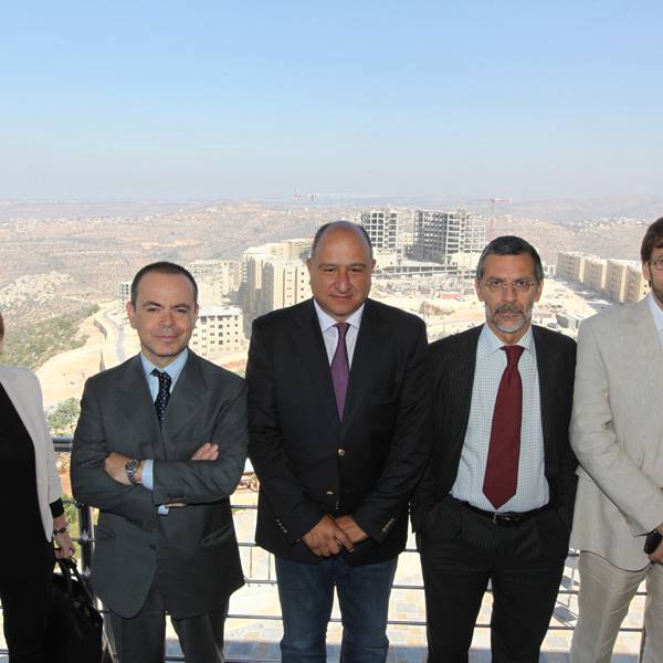 وفد من وزارة الخارجية الإيطالية
