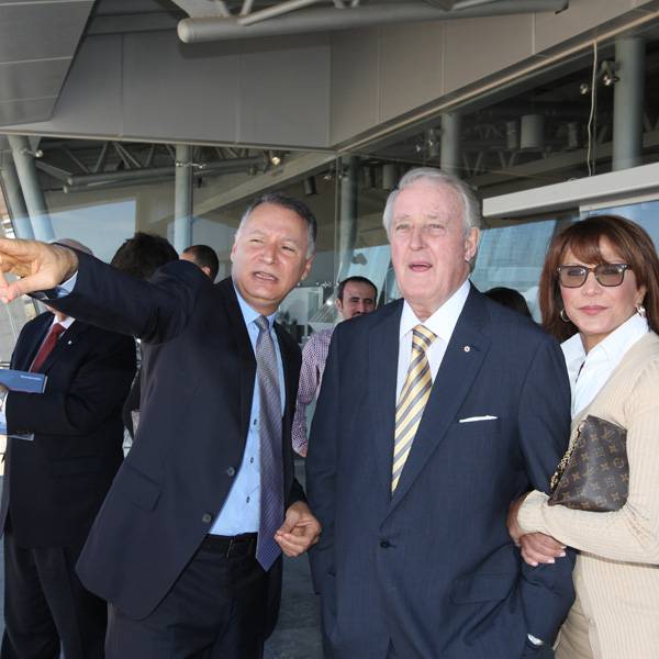 رئيس الوزراء الكندي السابق برايان مولروني
