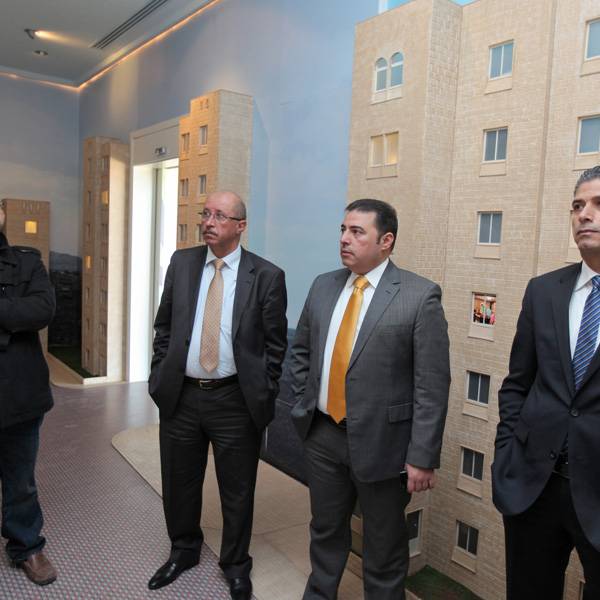 سائد زريقات، محمد البرغوثي، رمزي مسعود و محمد تركي - بنك الإسكان
