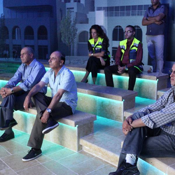 عبد الفتاح حمايل محافظ بيت لحم, احمد ابراهيم, و محمد بعيرات
