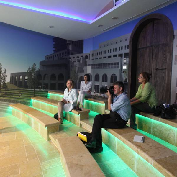 دالي لوتينبك, مستشارة البنك الدولي لشؤون الاتصالات في الشرق الأوسط ومصور, آرني هويل
