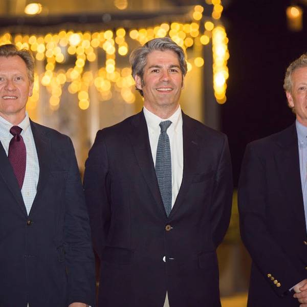 راندال روغان، أستاذ في جامعة "ويك فورست"، جيمس أوتيسون، المدير التنفيذي، آدم هايد، المدير المساعد لمعهد إيودويمونيا - الولايات المتحدة الأمريكية