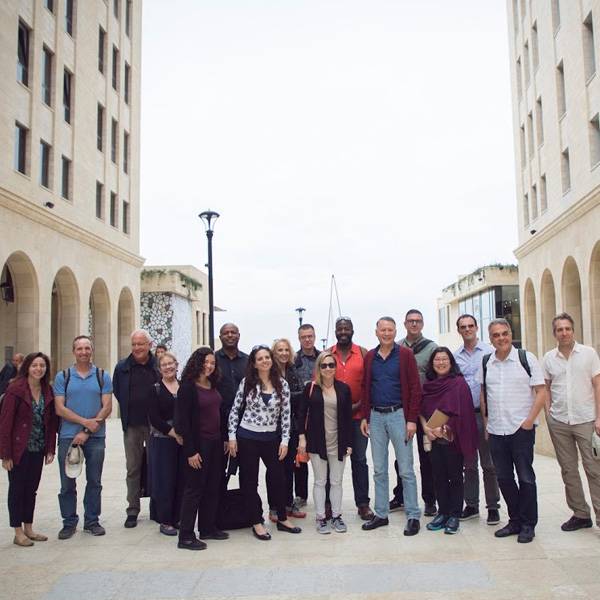 وفد الأساتذة من جامعة نيويورك وكلية بروكلين - الولايات المتحدة الأمريكية