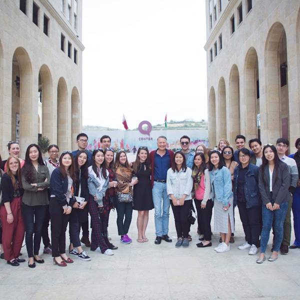 طلاب من جامعة نيويورك - الولايات المتحدة الأمريكية