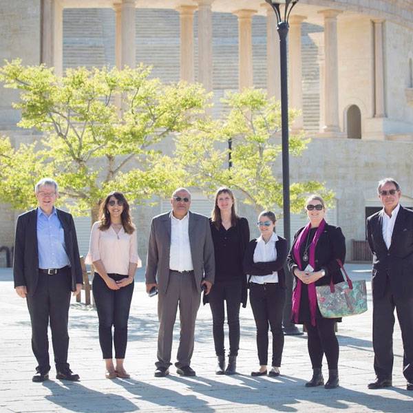 وفد من برنامج الدراسات الثانوية - ألمانيا