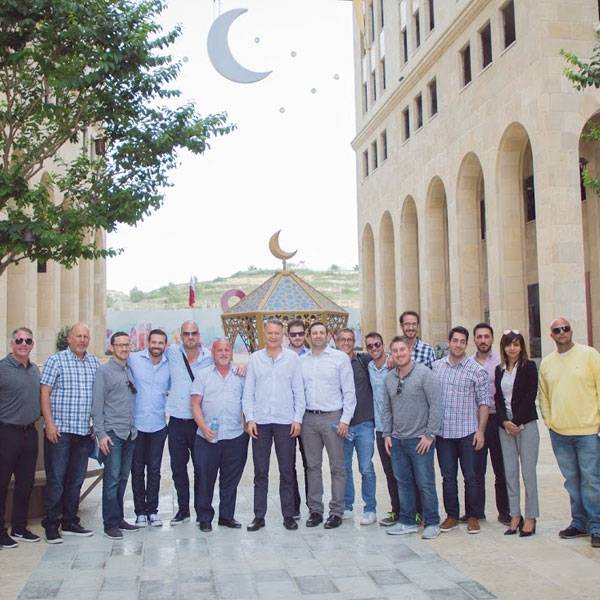 وفد من جويش فيدراشون اوف جرايتر فينوكس - الولايات المتحدة الامريكية