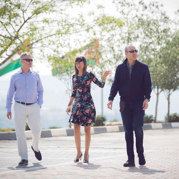 دانييل ليوب ، الرئيس التنفيذي لشركة"ثيرد بوينت"، دانييل صامويل سينور، المؤسس المشارك، شركة مبتدئة "ناشون سنتر" - الولايات المتحدة الامريكية