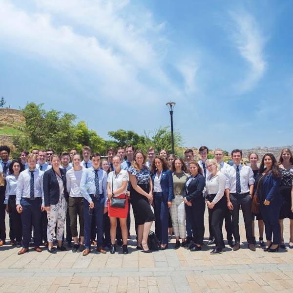 وفد من جامعة ليدن - هولندا