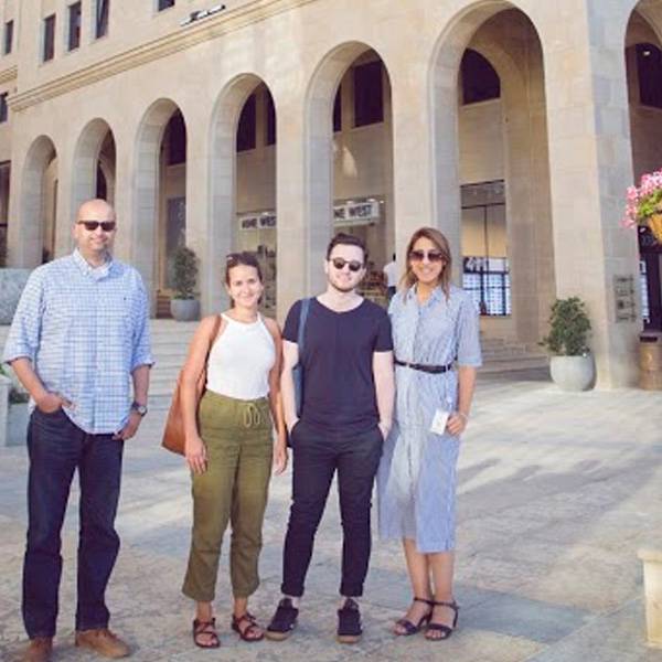 وفد من معهد زمام