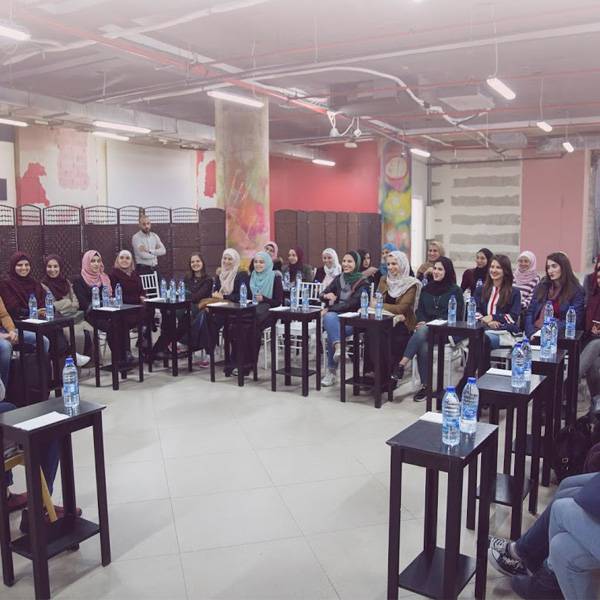 طلاب من جامعة النجاح الوطنية 