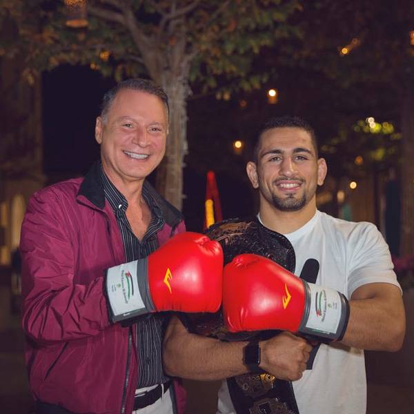 عبد الكريم السلوادي، بطل في الفنون القتالية المختلطة