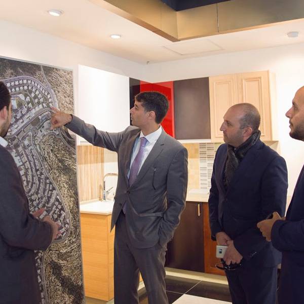 أحمد مشعشع، المدير العام، بشار حسين، نائب رئيس مجلس الإدارة، علاء صافي، نائب المدير العام للخدمات المالية والمساندة -  شركة التأمين الوطنية