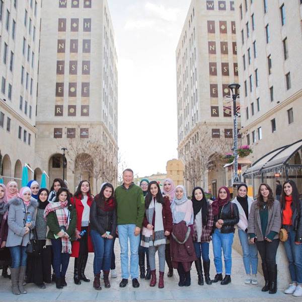 طالبات من تخصص الهندسة - جامعة النجاح الوطنية 