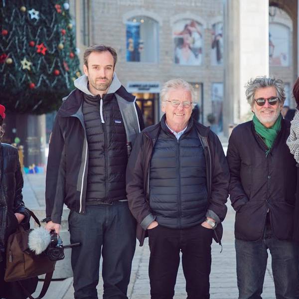 دانييل كوهن بينديت، الرئيس المشارك في تحالف الخضر الأوروبيين، نيكو آبيل، مخرج سينمائي، إليزابيث ميرجوي، مصمّمة الإنتاج - فرنسا