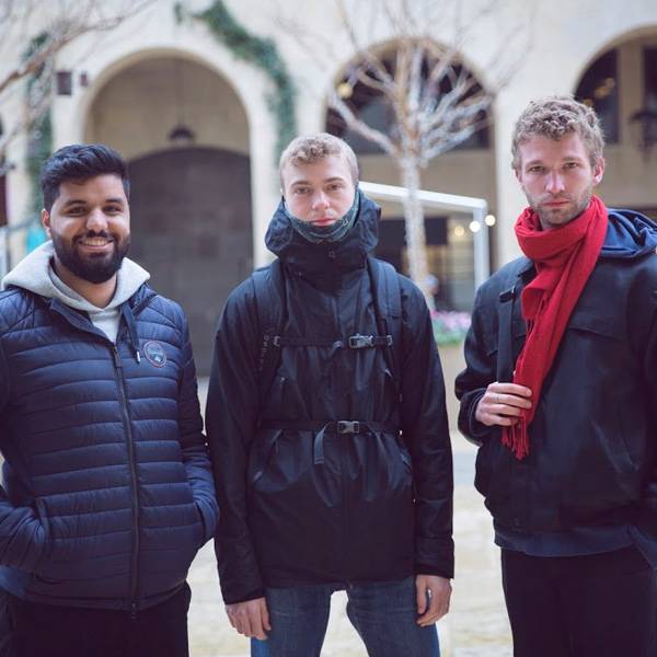 نيكولاس برومر، جان كونكل، طلاب من جامعة برلين للفنون - ألمانيا