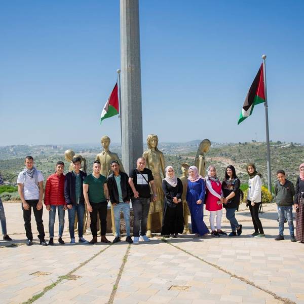 طلاب من مؤسسة زمام – قلقيلية