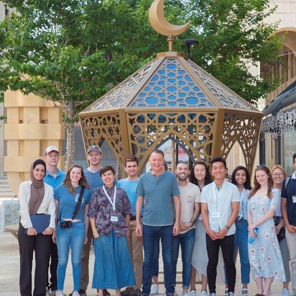 طلاب من جامعة "رايس" – الولايات المتحدة الأمريكية