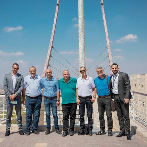 وفد من الباقة الغربية 