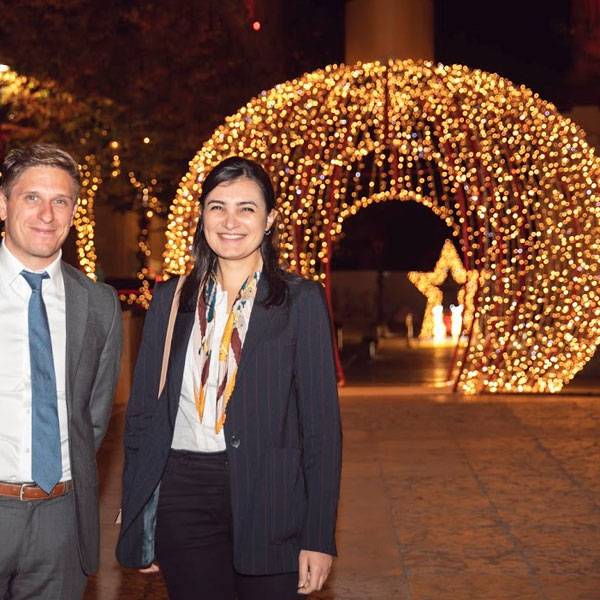 إيمانويل بريتشارد، مدير منطقة الشرق الأوسط و تركيا وآسيا الوسطى، إينيس تاكي، نائب مدير المنطقة، البنك الفرنسي للاستثمار العام - فرنسا