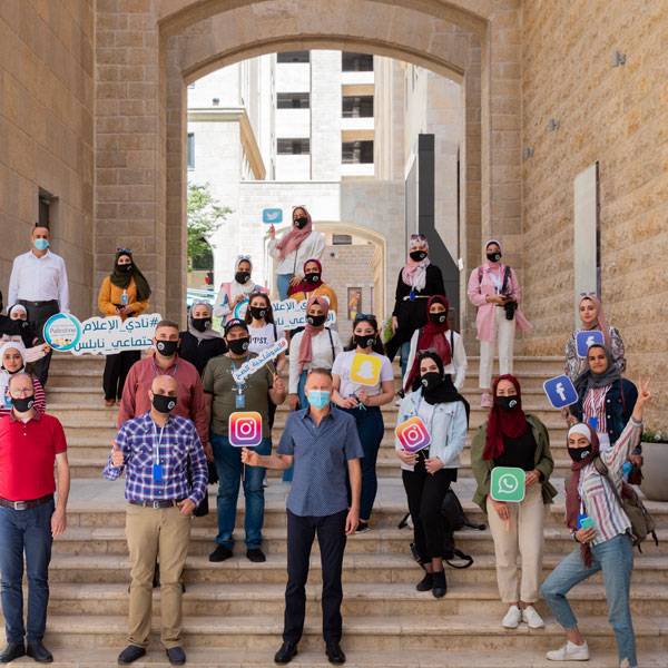 نادي الاعلام الإجتماعي - فلسطين