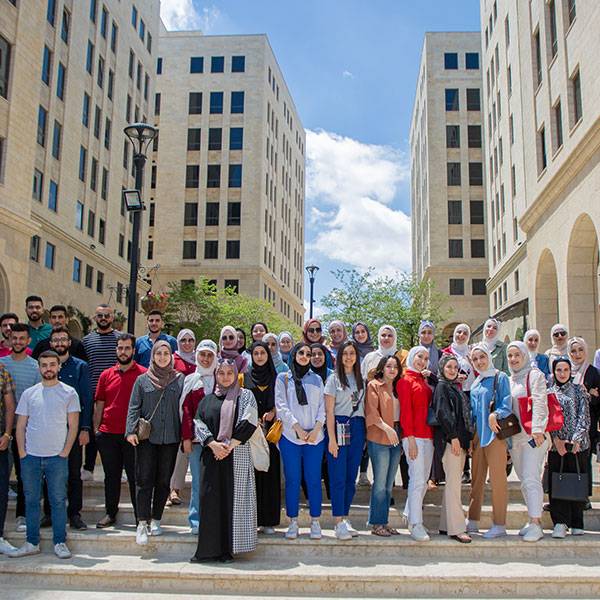 طلاب من جامعة النجاح الوطنية
