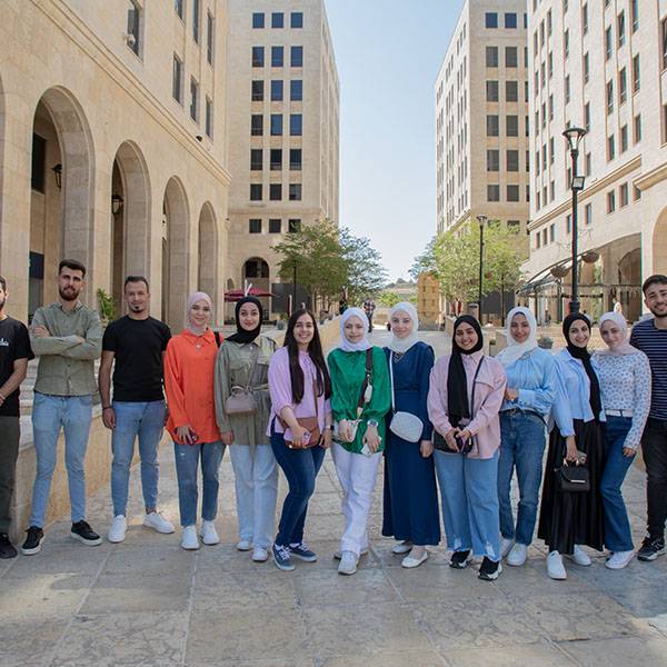 طلاب هندسة الحاسوب من جامعة بيرزيت

