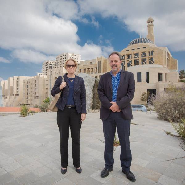 آن- ليز كاتن، ممثلة سويسرا في فلسطين
