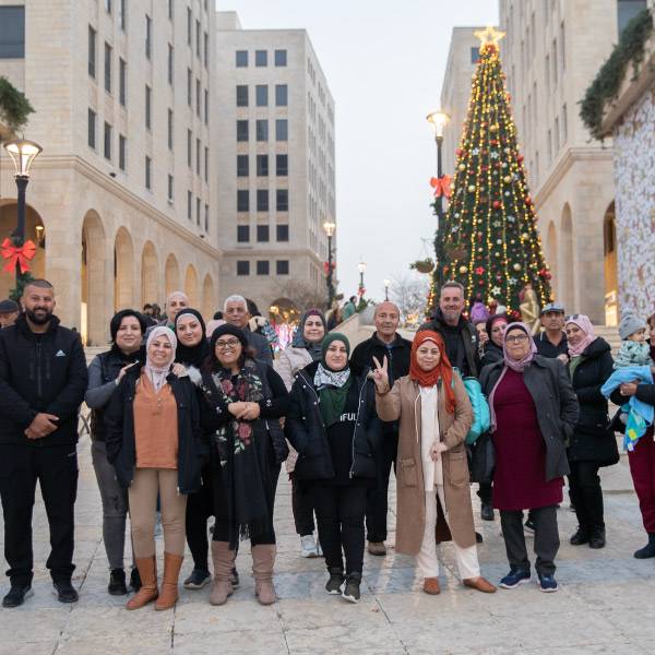 سياح من الداخل الفلسطيني
