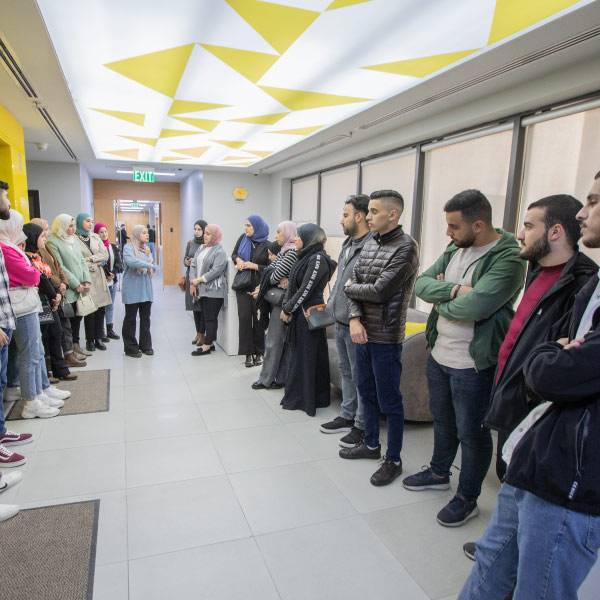 طلاب علم الحاسوب وهندسة الحاسوب من جامعة بيرزيت

