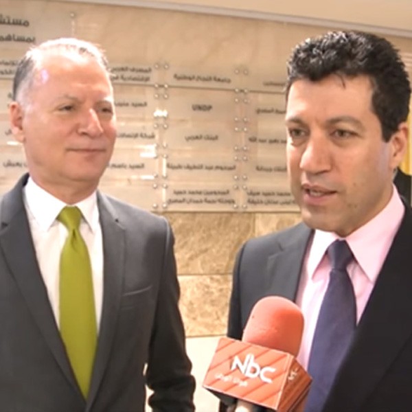 Bashar al-Masri in a tour